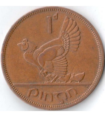 Ирландия 1968 1 пенни Курица