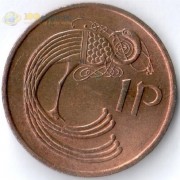 Ирландия 1971-1988 1 пенни Павлин Ирландия 1971-1988 1 пенни Павлин