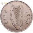 Ирландия 1990-2000 1 фунт Благородный олень
