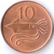 Исландия 1981 10 эйре Кальмар