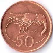 Исландия 1986 50 эйре Рачок