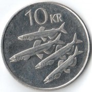 Исландия 2008 10 крон