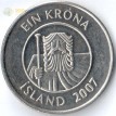 Исландия 2006 1 крона