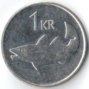 Исландия 2011 1 крона