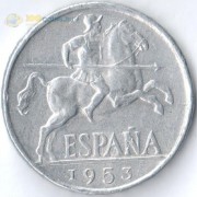 Испания 1940-1953 10 сентимо