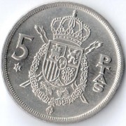 Испания 1975 5 песет