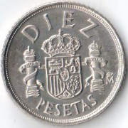 Испания 1983 10 песет