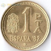 Испания 1980 1 песета