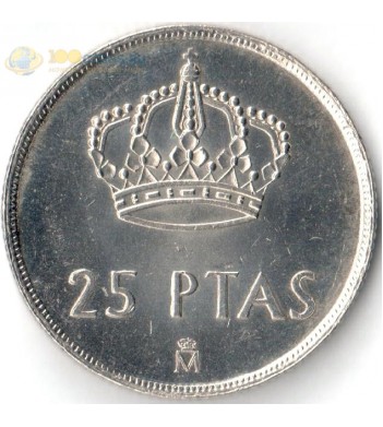 Испания 1982-1984 25 песет