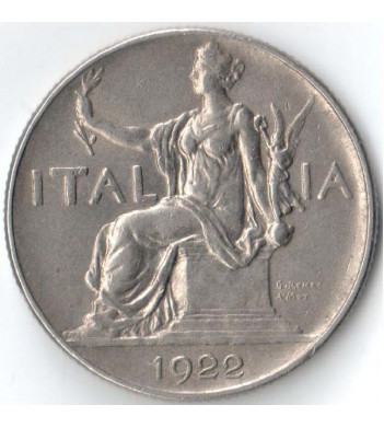 Италия 1922 1 лира