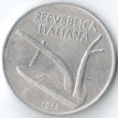 Италия 1973 10 лир Колосья пшеницы