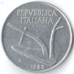 Италия 1982 10 лир Колосья пшеницы
