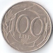 Италия 1996 100 лир