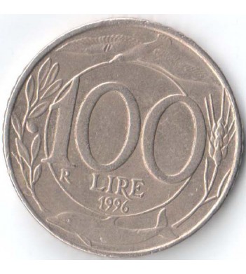 Италия 1996 100 лир