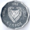 Кипр 1982 5 милс Древний корабль