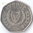 Кипр 1991-2004 50 центов