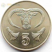 Кипр 2004 5 центов