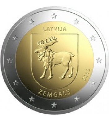 Латвия 2018 2 евро Земгале