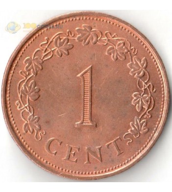 Мальта 1972 1 цент