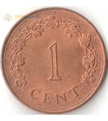 Мальта 1977 1 цент