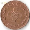Мальта 1977 1 цент