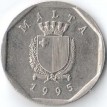 Мальта 1995 5 центов Краб