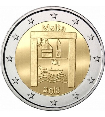 Мальта 2018 2 евро Культурное наследие