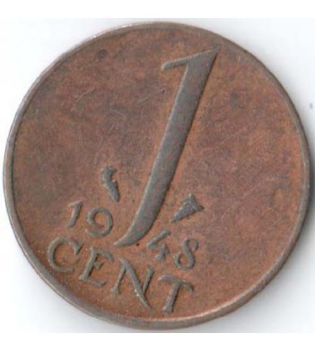 Нидерланды 1948 1 цент