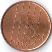 Нидерланды 2001 5 центов