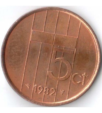 Нидерланды 1982 5 центов