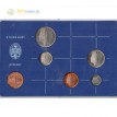 Нидерланды 1982 набор 5 монет и жетон в пластике