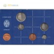 Нидерланды 1983 набор 5 монет и жетон в пластике
