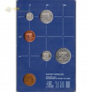 Нидерланды 1986 набор 5 монет (пластик)
