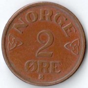 Норвегия 1952-1957 2 эре