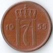 Норвегия 1952-1957 2 эре