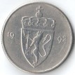 Норвегия 1992 50 эре
