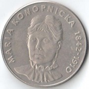 Польша 1978 20 злотых Мария Конопницкая