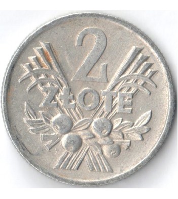 Польша 1958-1974 2 злотых