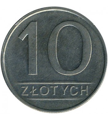 Польша 1984 10 злотых (1984-1988)