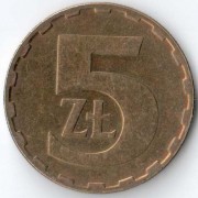 Польша 1986 5 злотых