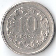 Польша 1990 10 грошей Польша 1990 10 грошей