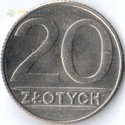 Польша 1990 20 злотых