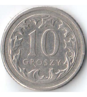 Польша 2014 10 грошей