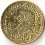 Польша 2010 2 злотых Кшиштоф Комеда