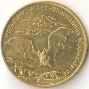 Польша 2010 2 злотых Летучая мышь