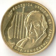 Польша 2010 2 злотых Ян Твардовски