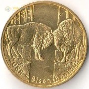 Польша 2013 2 злотых Зубр (бизон)