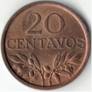 Португалия 1974 20 сентаво