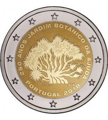 Португалия 2018 2 евро Ботанический сад