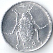 Сан-Марино 1974 2 лиры Жук